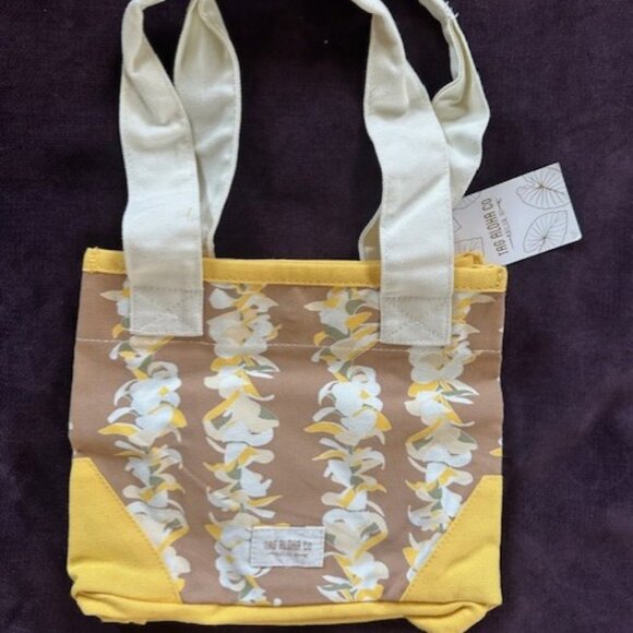 Whole Foods Hawaii x Tag Aloha Mini Tote - Plumeria Lei Limited Edition - Picture 2 of 5